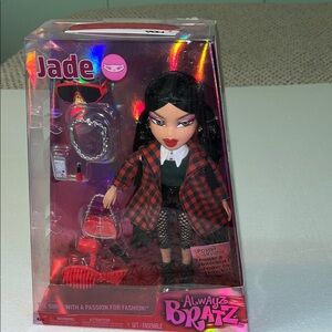 Bratz Jade Doll with Red Plaid Outfit 6+
